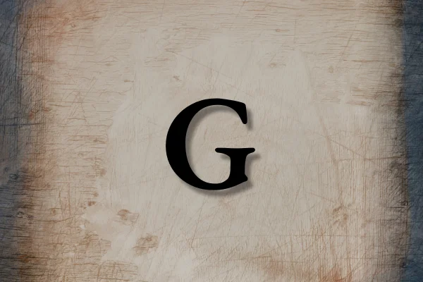 Letra G