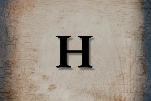 Letra H