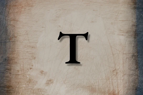 Letra T