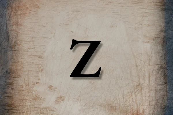 Letra Z