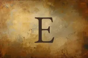 Nomes Bíblicos com E