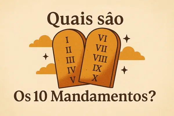 Quais são os 10 mandamentos?